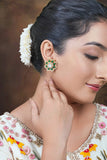 Classic Indian earring tops reflecting artisanal craftsmanship