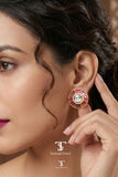 Gulab Polki Earrings