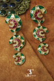 Gulrang Multicoloured Kundan Earrings