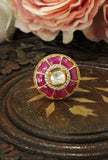 Traditional Indian ring with elegant handcrafted design