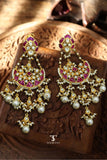 Megha Chaandbali Polki Earrings
