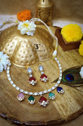 Rangmala Polki Necklace