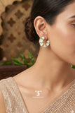 Neelkamal Mossanite Polki Earrings