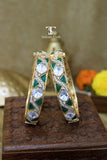 Zaria Emerald Bangles