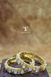 Zeenat Polki Bangles