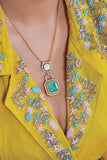 Hiraayat Polki Locket Set