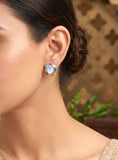 Ratnika Mossanite Polki Earrings