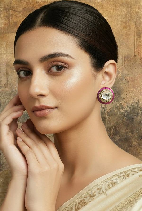 Gulabo Polki Earrings