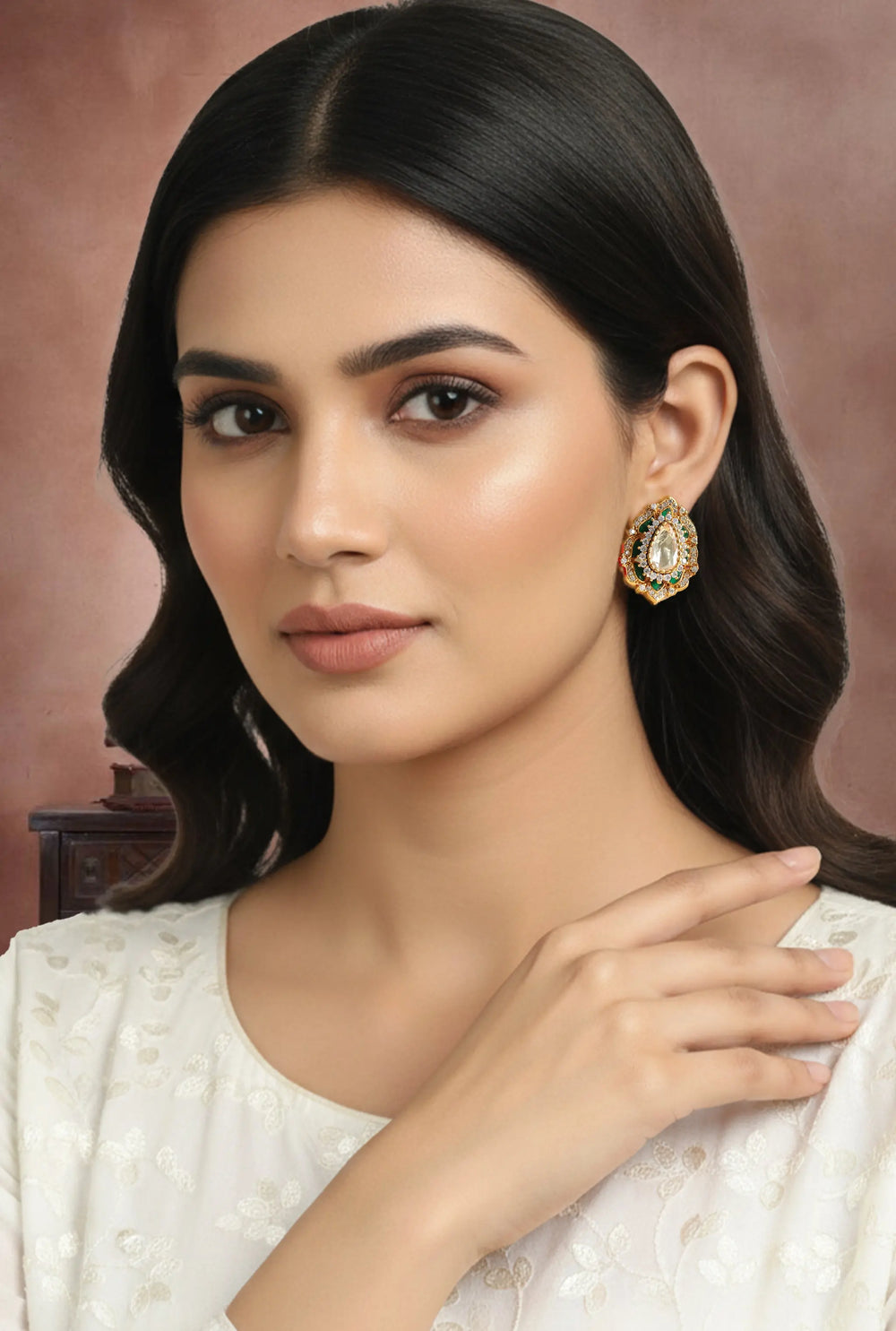 Heritage earrings by Tsukimii Jewel