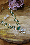 Anamika Polki Pendant Set