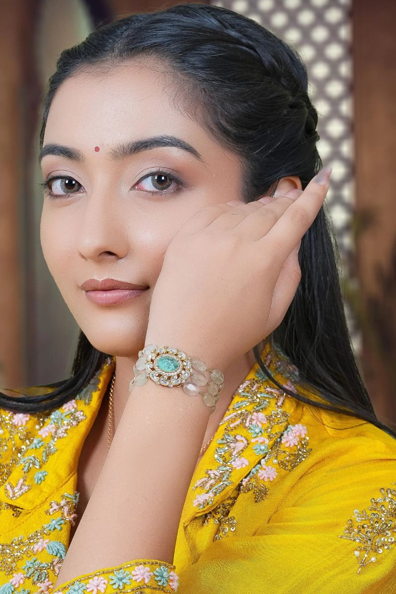 Meghna Kundan Bracelet