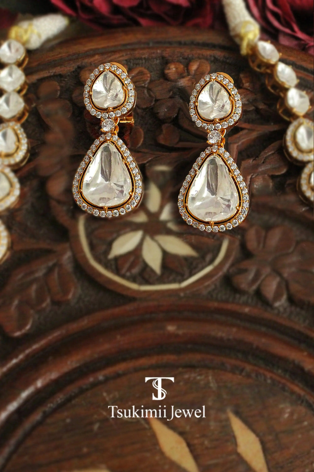 Chaandrika Necklace Set - Tsukimii Jewel