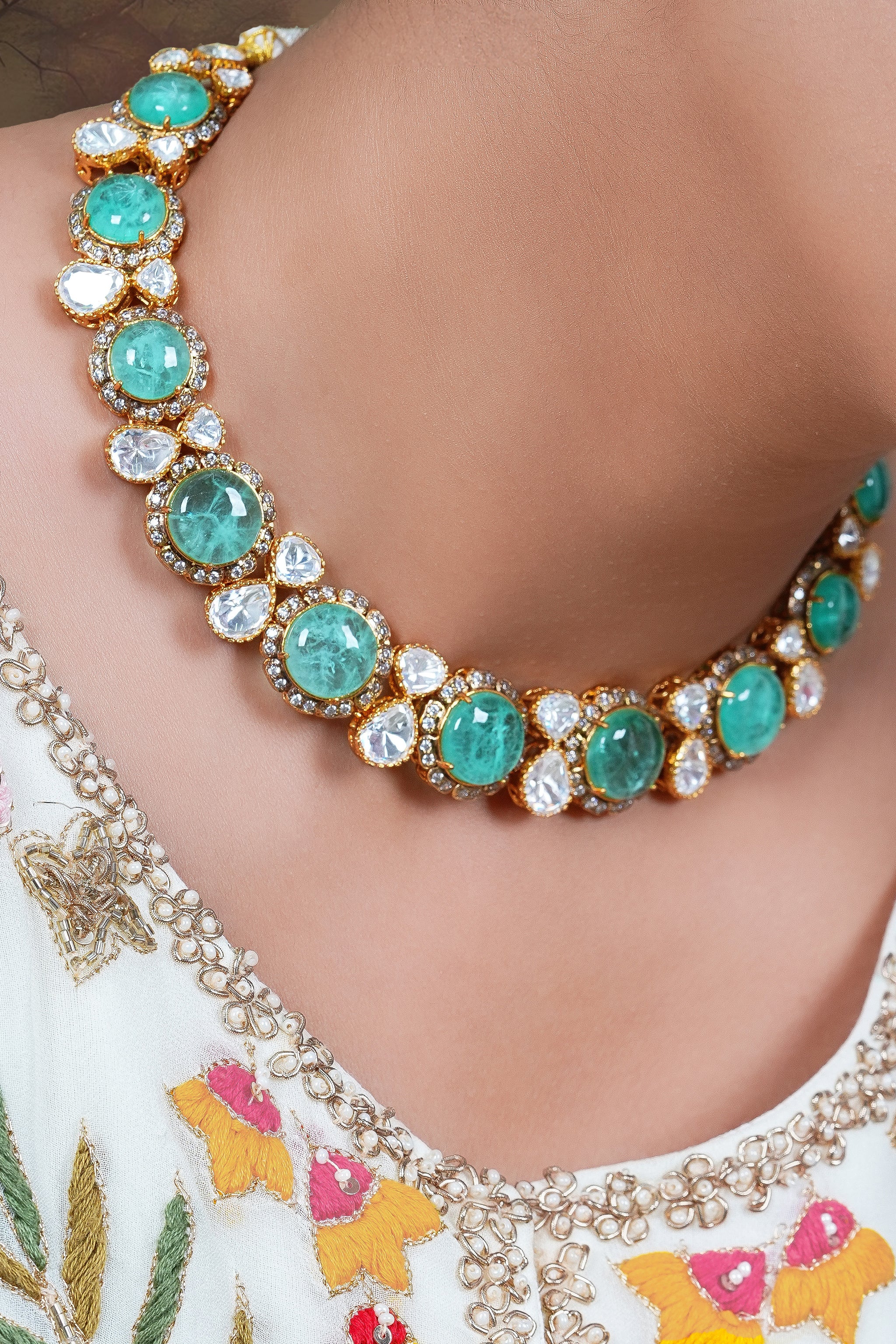 Gulzar Necklace Set