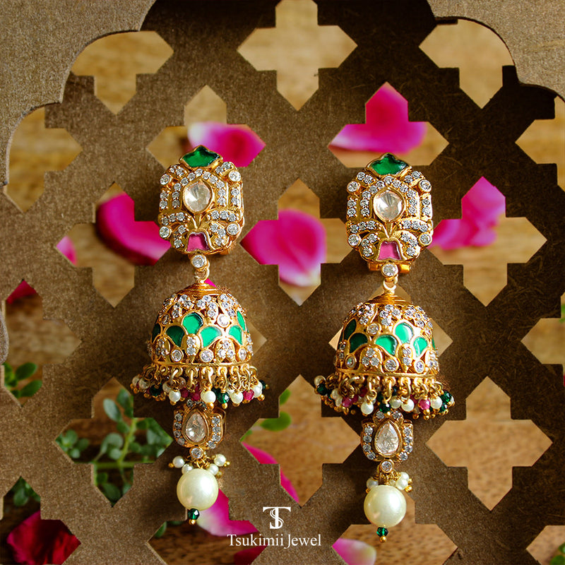 Ambika Jhumkas