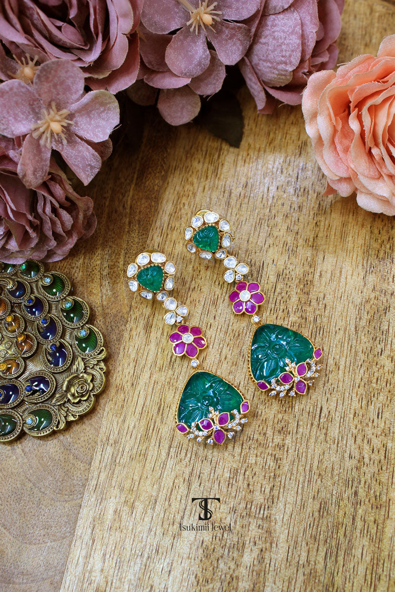 Lata Polki Earrings