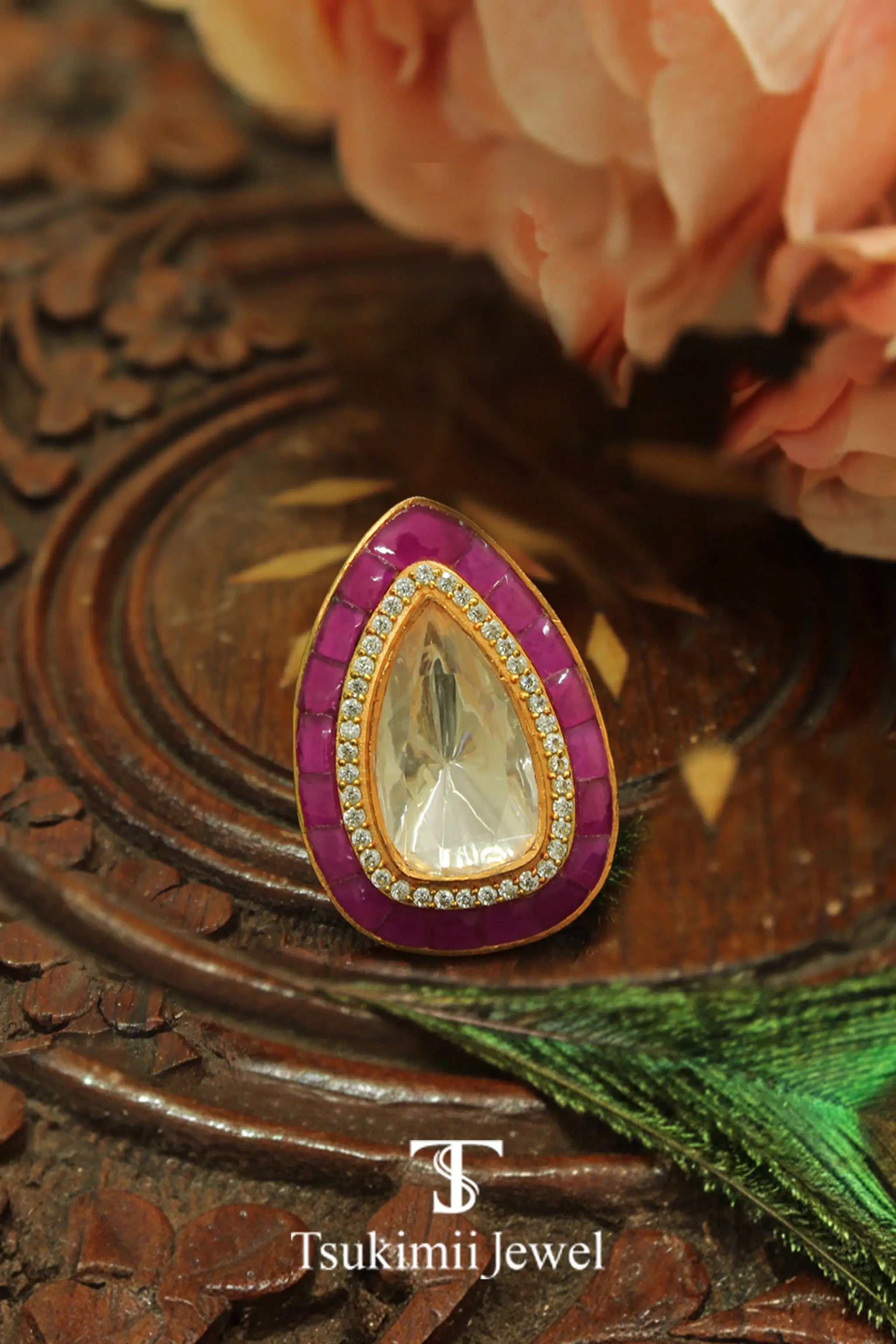 Elnaaz Ring - Tsukimii Jewel