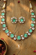 Gulzar Polki Necklace Set
