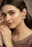 andcrafted ethnic tops earrings inspired by royal Indian designs
