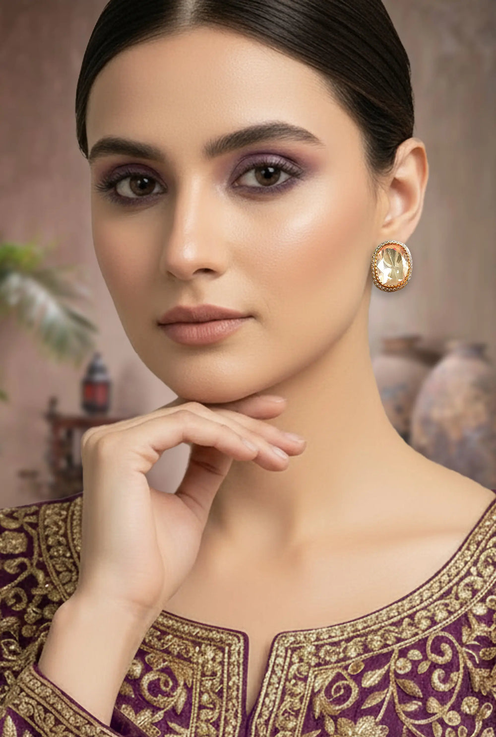 Handcrafted ethnic tops inspired by heritage jewellery design