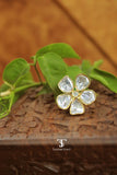 Kumud Moissanite Polki Ring
