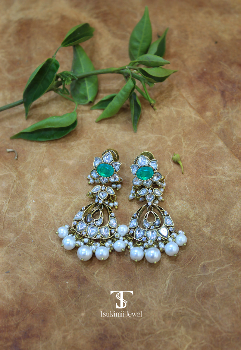 Madhuri Kundan Earrings