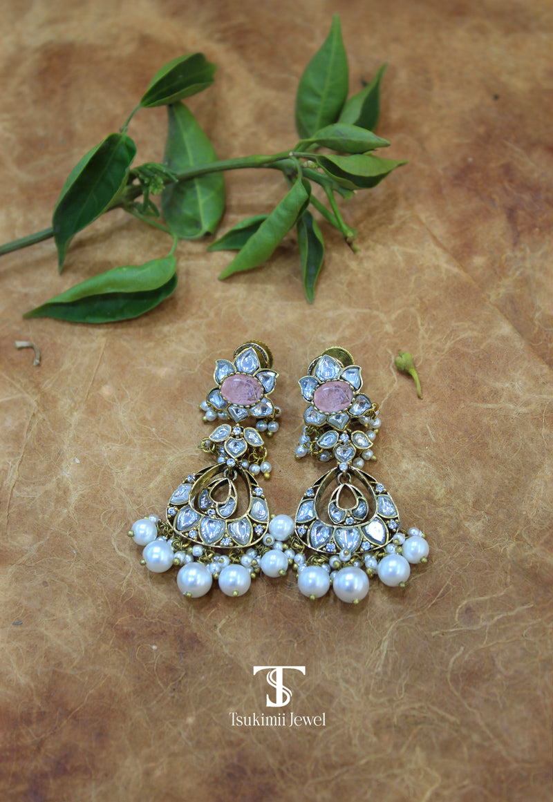 Madhuri Kundan Earrings