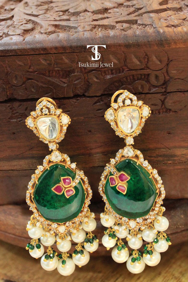 Mahira Polki Earrings