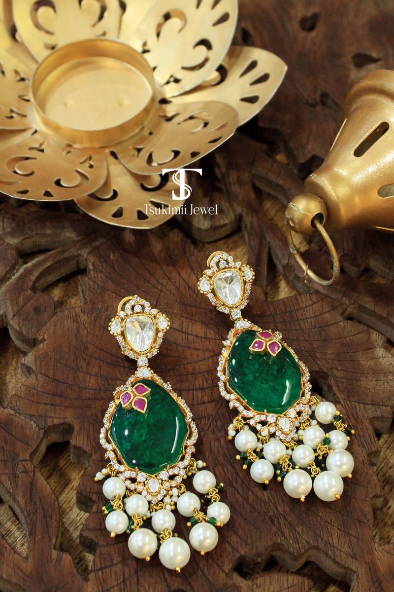 Mahira Polki Earrings
