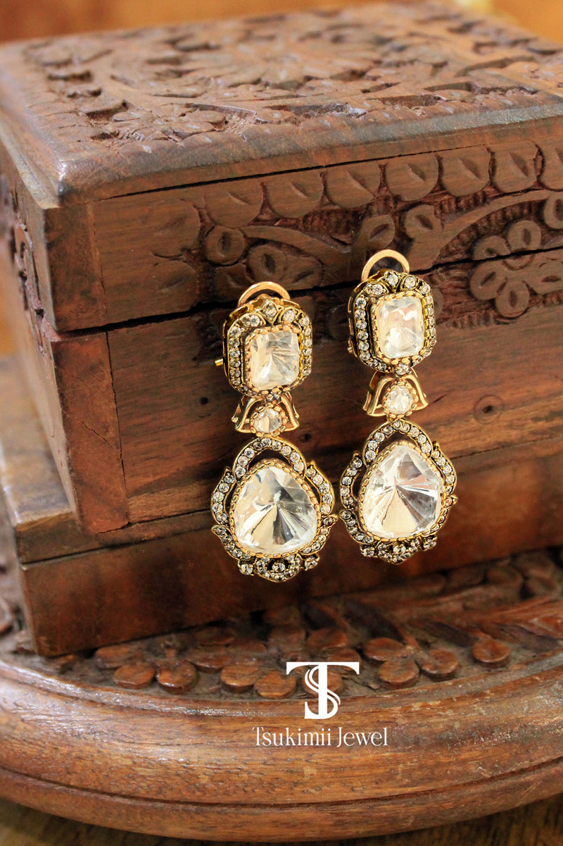 Motiraag Polki Earrings