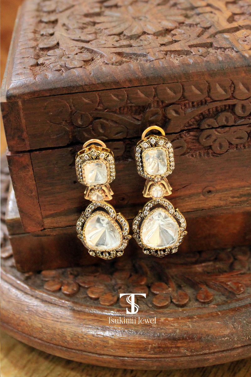 Motiraag Polki Earrings