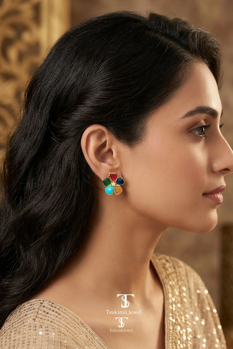Navya Jadau Earrings