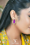 Neelambari Polki Earrings