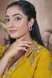 Elegant Indian tops earrings designed for festive occasions
