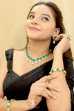 Emerald Necklace Set