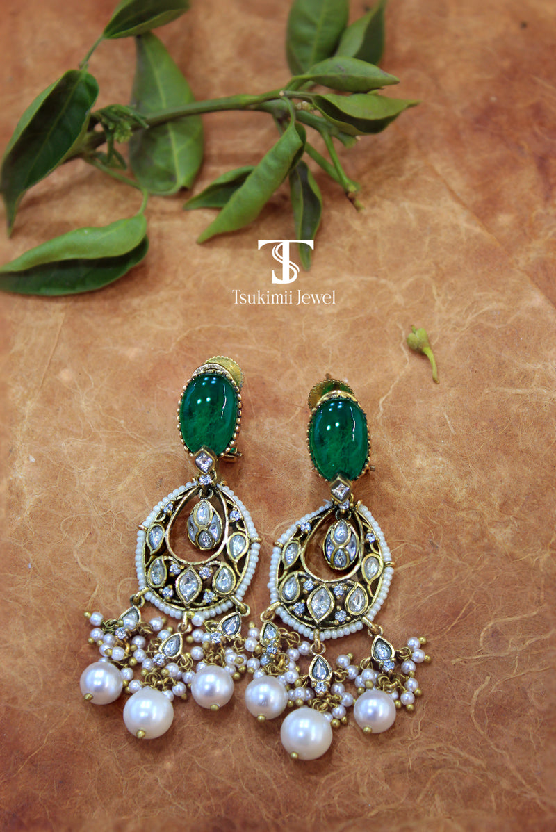 Rajni Polki Earrings