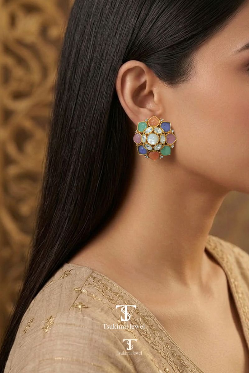 Rangmahal Jadau Earrings