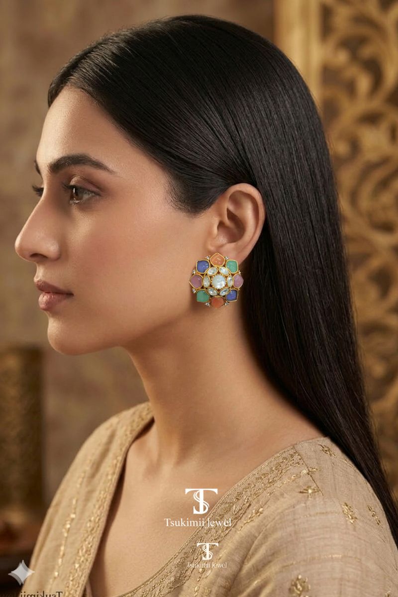 Rangmahal Jadau Earrings