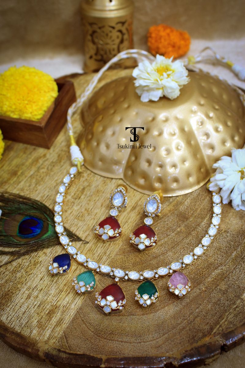 Rangmala Polki Necklace