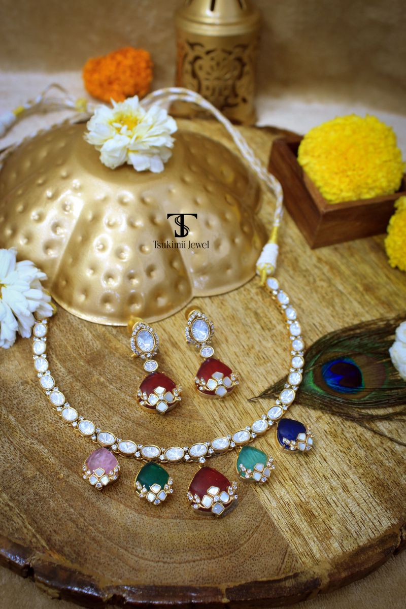 Rangmala Polki Necklace