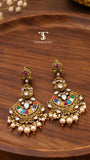 Rangmoti Chandbali Earrings