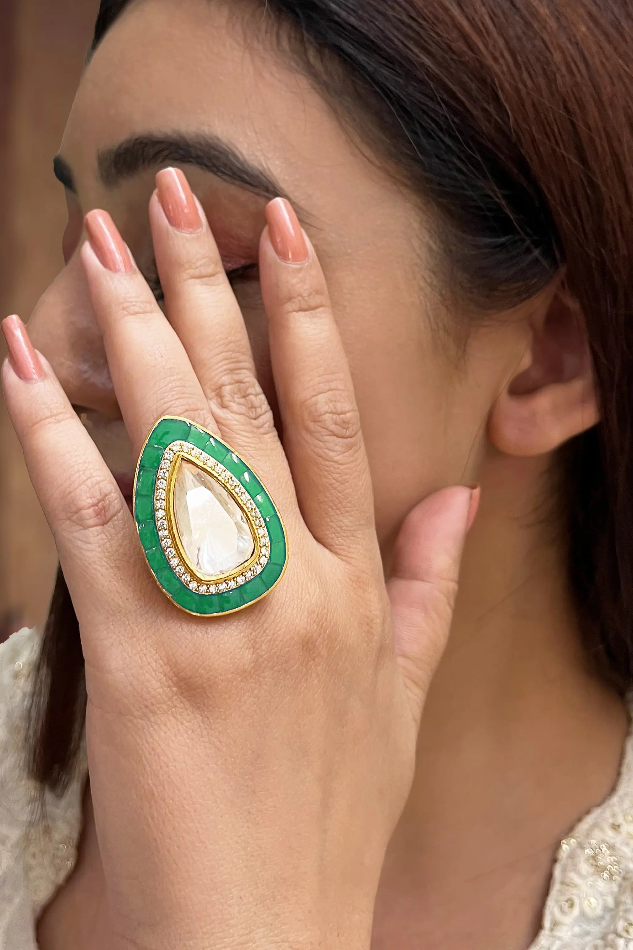Elegant traditional ring suitable for wedding styling