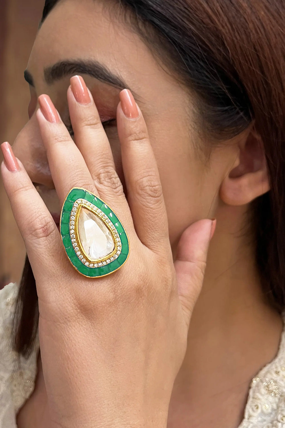 Elegant traditional ring suitable for wedding styling