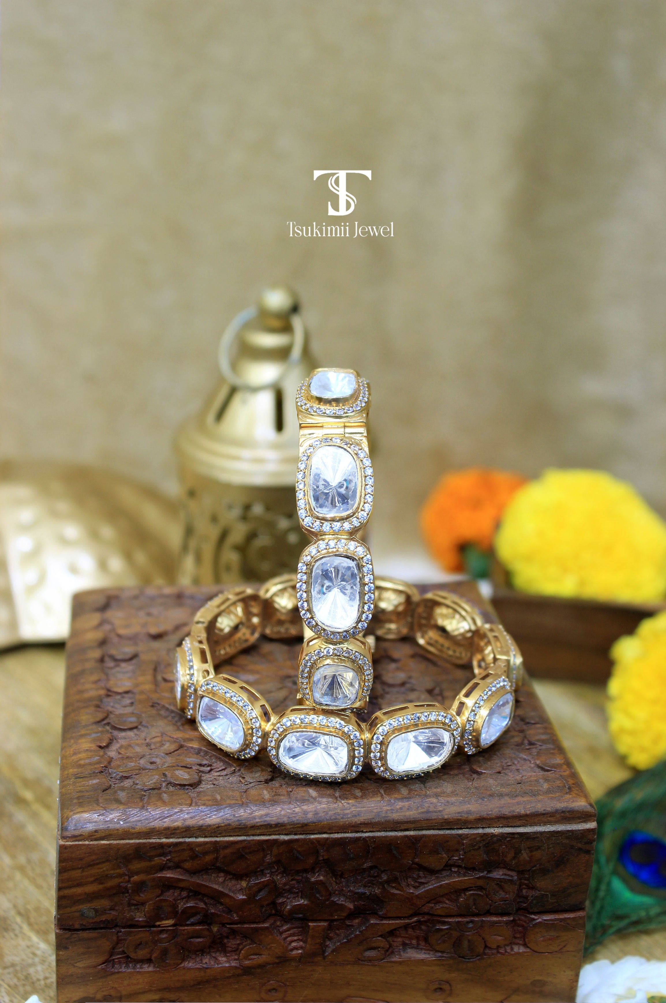 Royal Polki Bangles