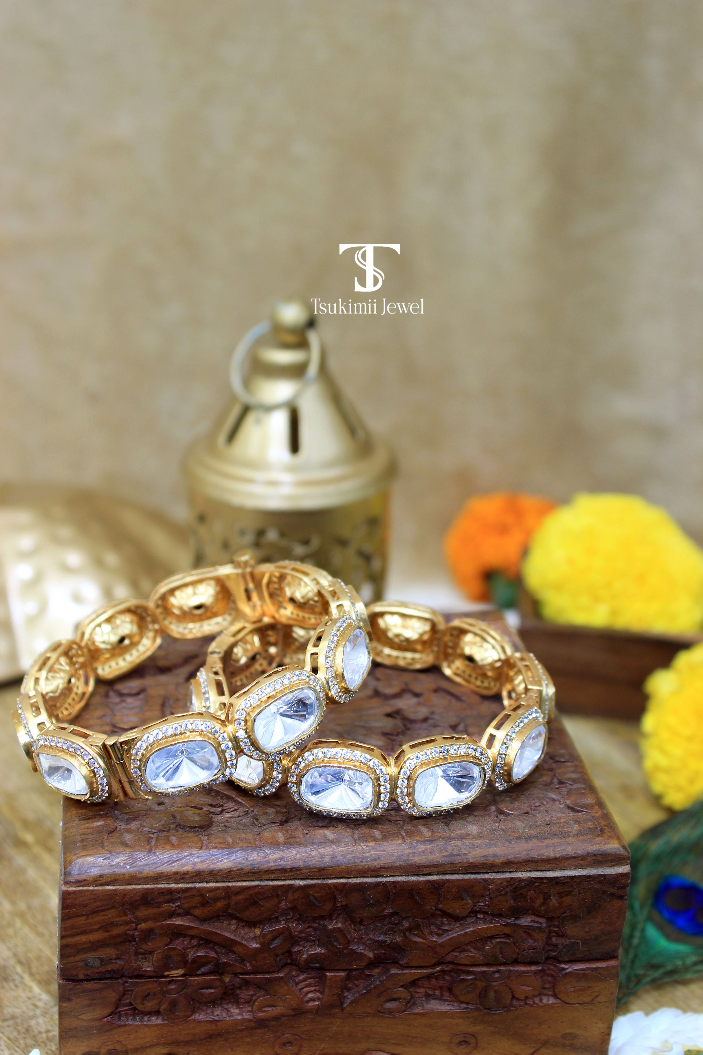 Royal Polki Bangles