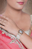 Handcrafted Indian polki bracelet for women