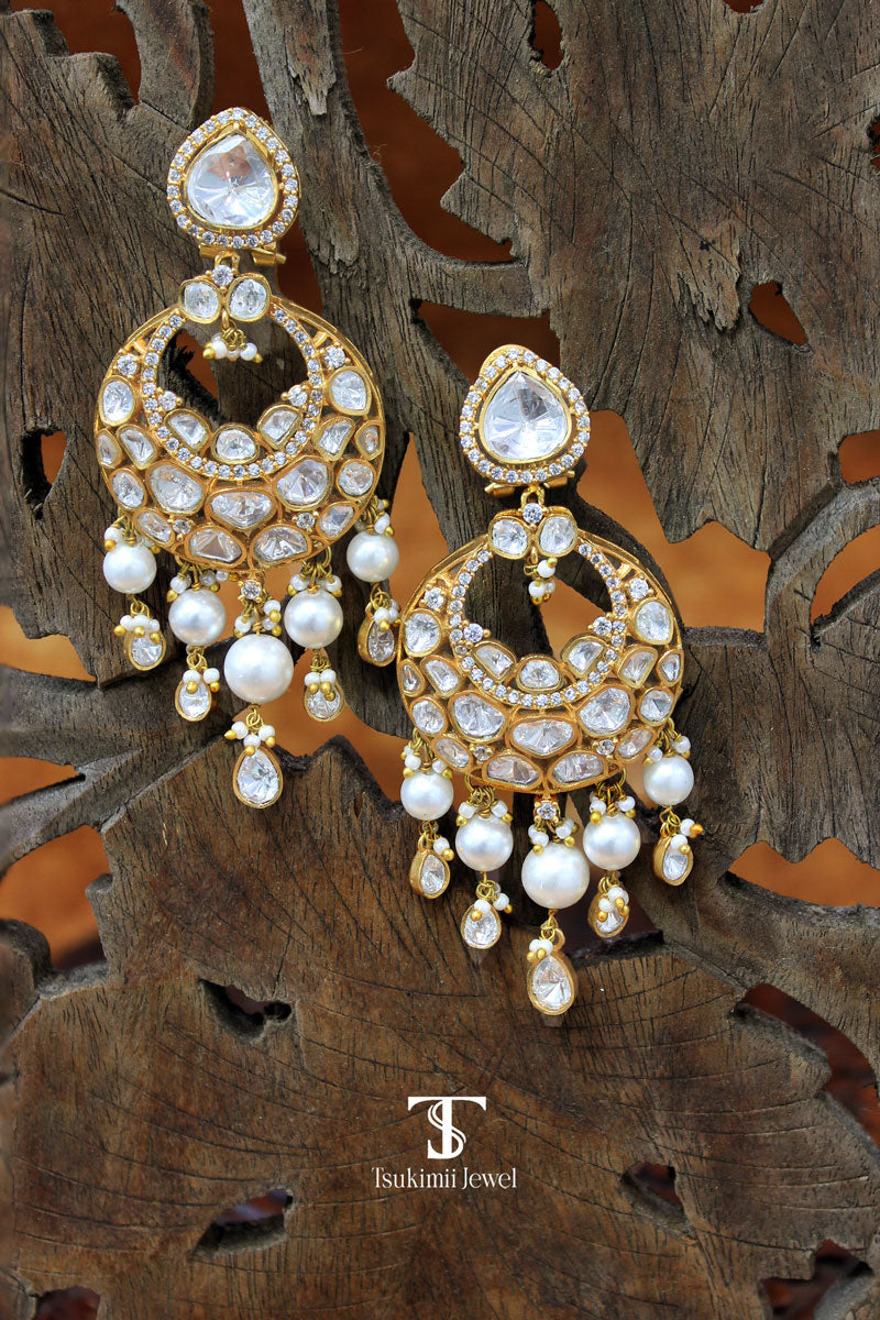 Swarna-chaandbali-polki-earrings_