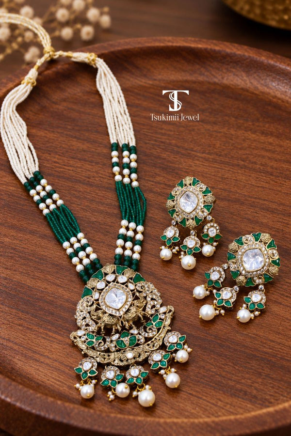 Alankar Polki Pendant Set