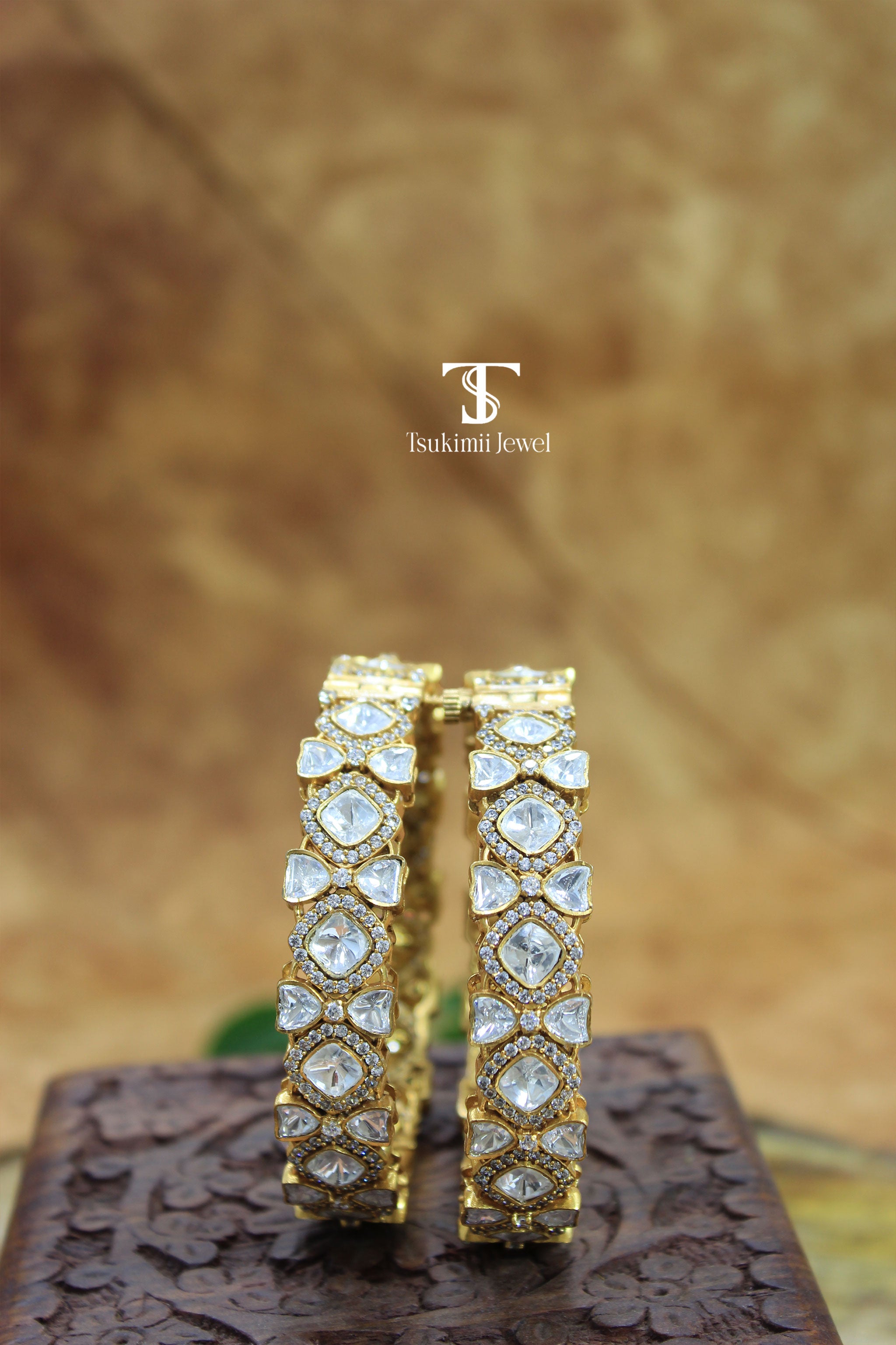 Polki Bangles