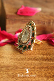Classic ethnic ring reflecting artisanal jewellery craftsmanship