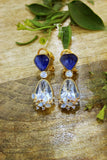 Ambar Polki Earrings